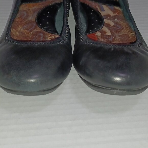 Born Black Ballet Slipper Shoes Size 6.5 - Picture 3 of 14